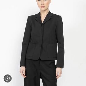 Kallmeyer Black Tailored Women's Blazer Jacket Size Small In Perfect Condition